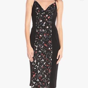 RACHEL Rachel Roy Women's Fringe Panel Sleeveless Dress. Sz.6